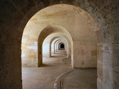 Fronts of the Fortress of Isabel II - La Mola