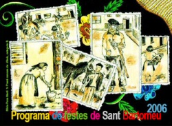 Fiestas for Sant Bartomeu in Ferreries