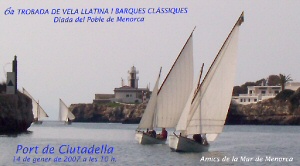 Encuentro de vela latina y barcas clsicas